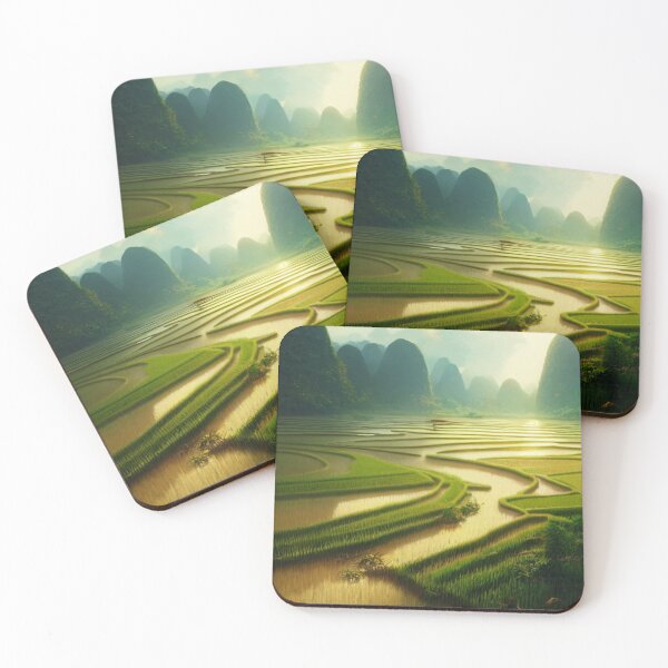 Item preview, Rice fields designed and sold by chatzous.