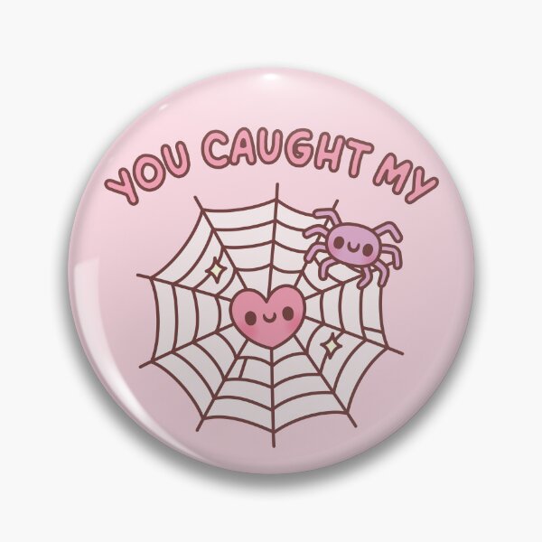 Item preview, Cute Spider You Caught My Heart Love Pun designed and sold by rustydoodle.