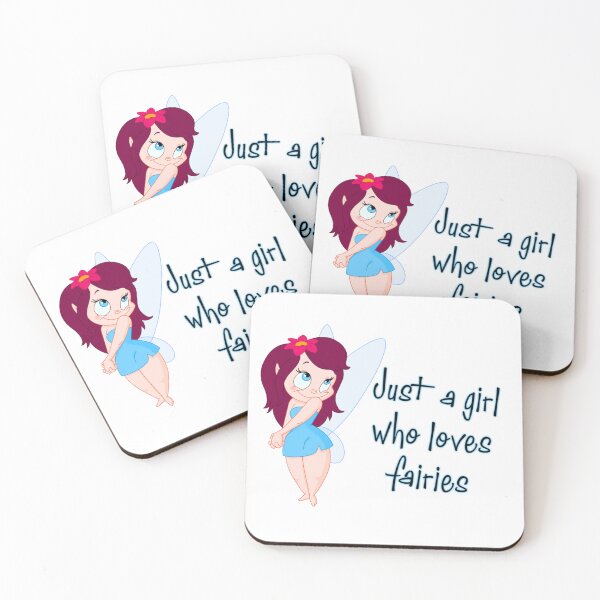 Item preview, Just A Girl Who Loves Fairies designed and sold by Nesro34.