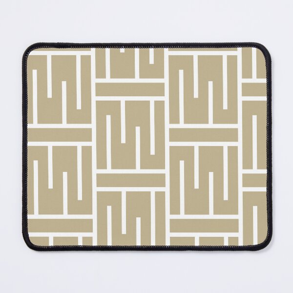 Item preview, Warm Beige White Minimal Line Art Pattern 3 Pairs Dulux 2023 COTY Wild Wonder designed and sold by ColorOfTheYears.