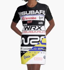 Subaru Rallye 555 T-Shirt Kleid