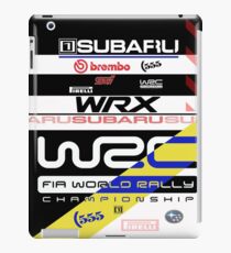 Subaru Rally 555 iPad Case/Skin