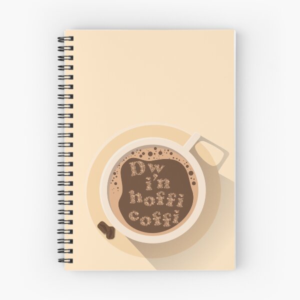 Item preview, Dw i'n hoffi coffi I like coffee  designed and sold by Lick-Design.
