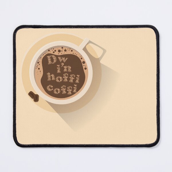 Item preview, Dw i'n hoffi coffi I like coffee designed and sold by Lick-Design.