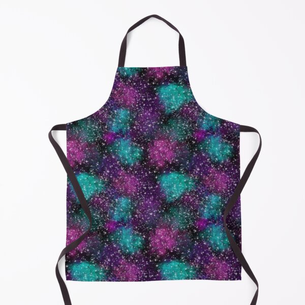 Item preview, Galaxy Repeating Pattern Teal, Black, Pink, Purple designed and sold by cashewdays.