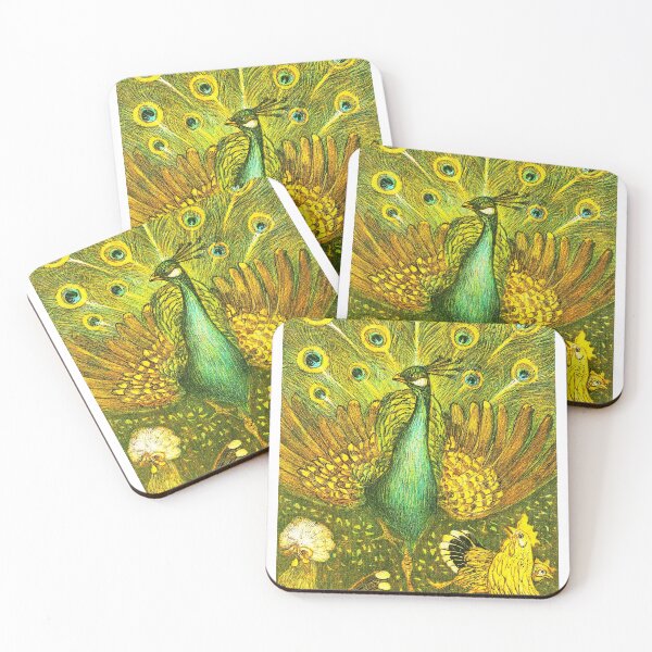 Item preview, Peacock in the poultry yard. designed and sold by Oksanka21.