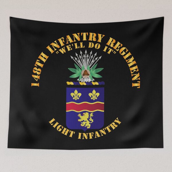 Item preview, Army - COA - 148th Infantry Regiment designed and sold by Military Insignia Products.