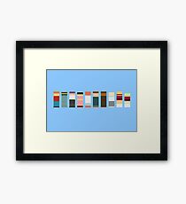 Futurama Cast Framed Print
