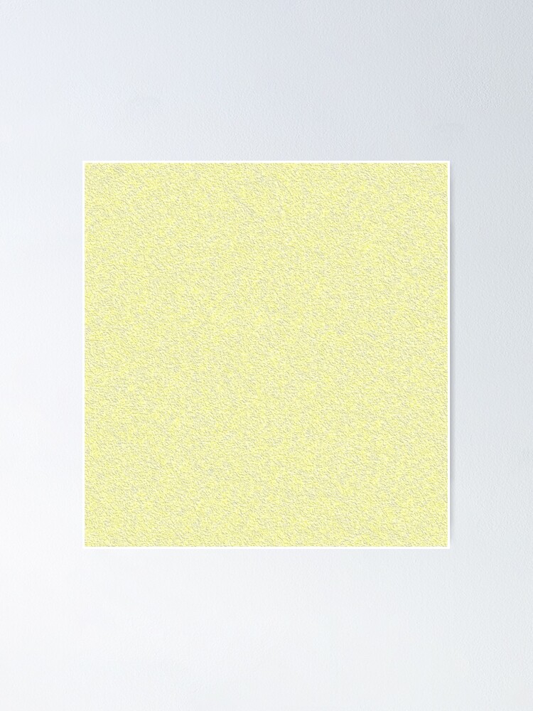 Yellow plaster texture | Poster