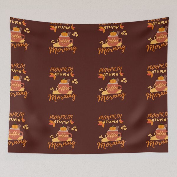 Item preview, Pumpkin Autumn Coffee Morning Sublimation designed and sold by BIA COLLECTION.