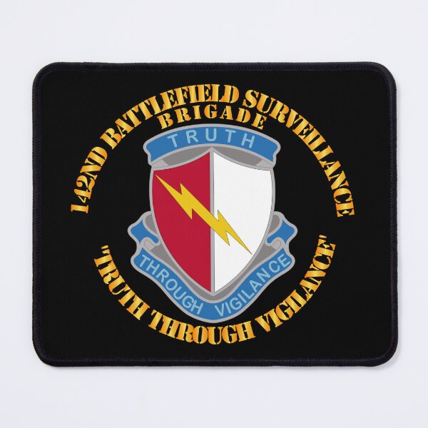 Item preview, Army - 142nd Battlefield Surveillance Brigade - DUI designed and sold by Military Insignia Products.