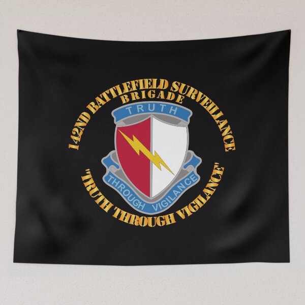 Item preview, Army - 142nd Battlefield Surveillance Brigade - DUI designed and sold by Military Insignia Products.
