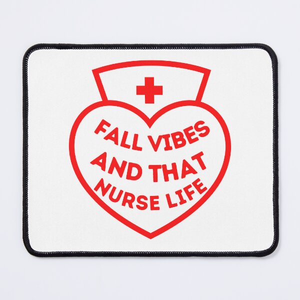 Item preview, Fall vibes and that nurse life Essential T-shirt designed and sold by OneDayCollected.