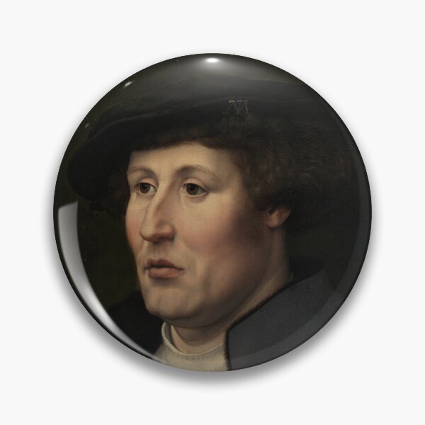 Item preview, 17th century man by Jan Gossart (called Mabuse) Netherlandish designed and sold by Vintage Designs +.
