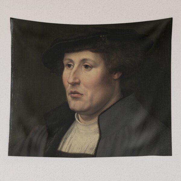 Item preview, 17th century man by Jan Gossart (called Mabuse) Netherlandish designed and sold by Vintage Designs +.