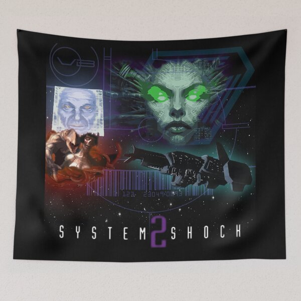 Item preview, System Shock 2 | Movie Poster Style Art designed and sold by LGSmerch.