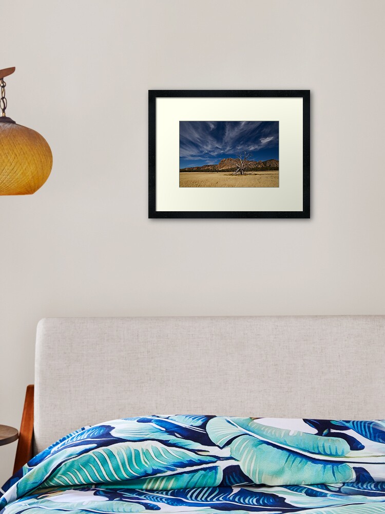 Thumbnail 1 of 7, Framed Art Print, Mount Arapiles - Dead Tree designed and sold by GregoryThompson.