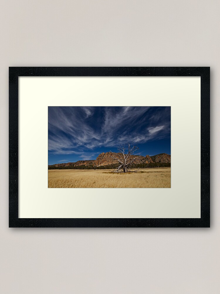 Thumbnail 2 of 7, Framed Art Print, Mount Arapiles - Dead Tree designed and sold by GregoryThompson.