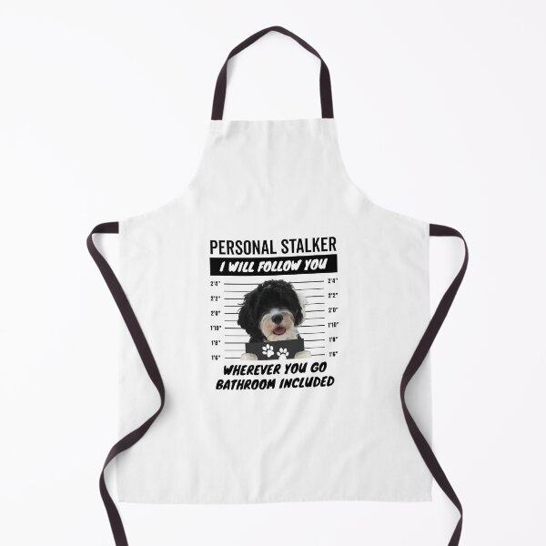 Item preview, Personal Stalker – Portuguese Water Dog designed and sold by More Cute Dogs.
