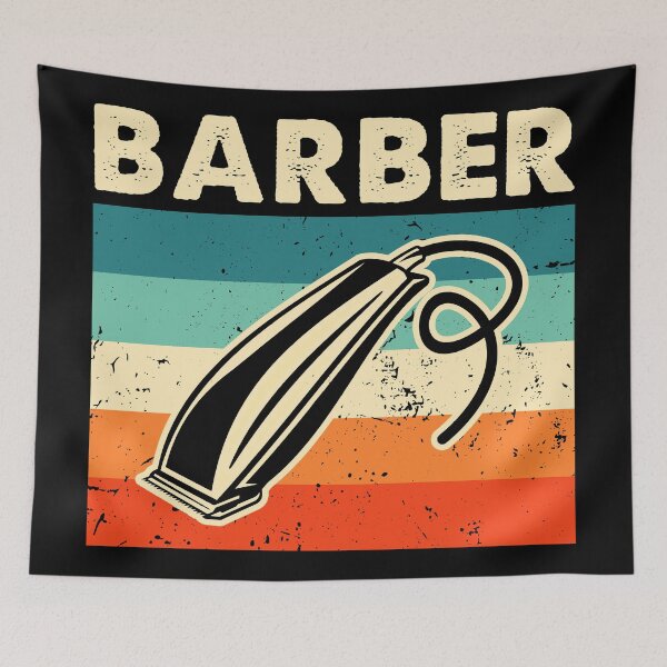 Item preview, Retro Vintage Barber Barbershop designed and sold by NestaReign.