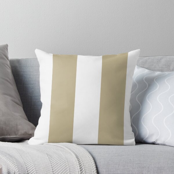 Item preview, Warm Beige White Minimal Vertical Stripe Pattern Pairs Dulux 2023 COTY Wild Wonder designed and sold by ColorOfTheYears.