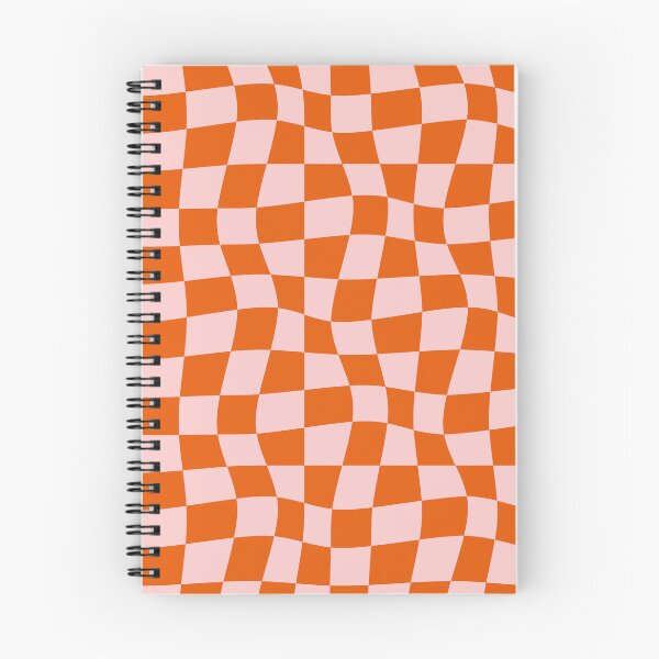 Item preview, 70s retro seamless pattern with Red and Pink Checkerboard. Trippy Swirl.  designed and sold by CoCoArt-Ua.