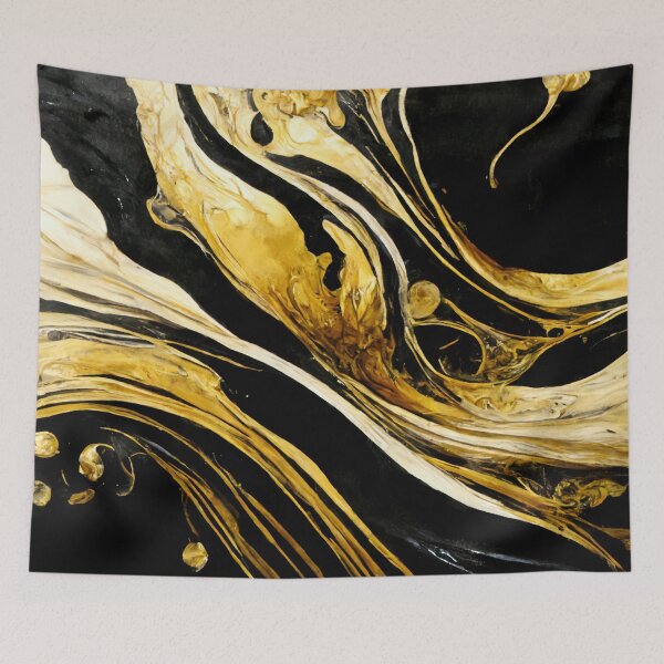 Item preview, Fluid abstract painting designed and sold by flowinglobe.