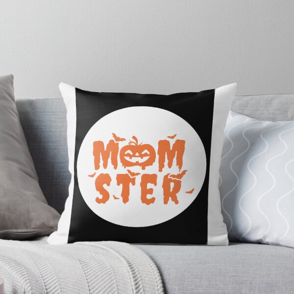 Item preview, Halloween Trick or Treat Orange Momster designed and sold by BuddingRosecom.