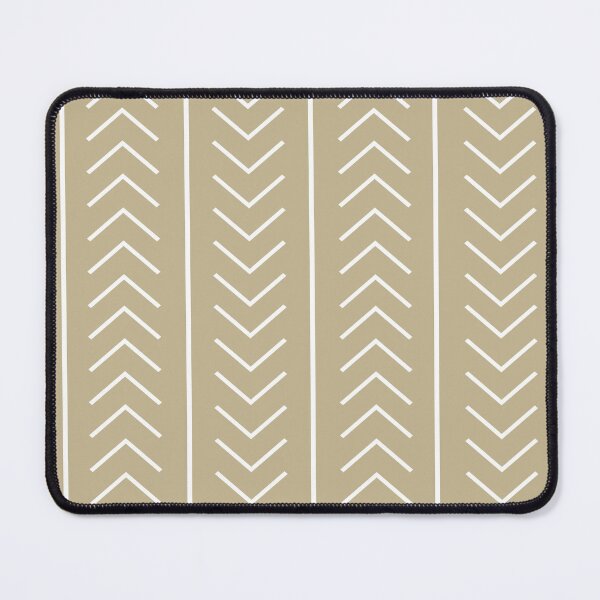 Item preview, Warm Beige White Modern Stripe Chevron Pattern Pairs Dulux 2023 COTY Wild Wonder designed and sold by ColorOfTheYears.