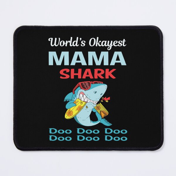 Item preview, Funny Shark MAMA designed and sold by StoreHornedFace.