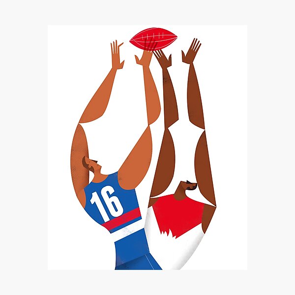 AFL Western Bulldogs Grand Final Poster Poster Photographic Print