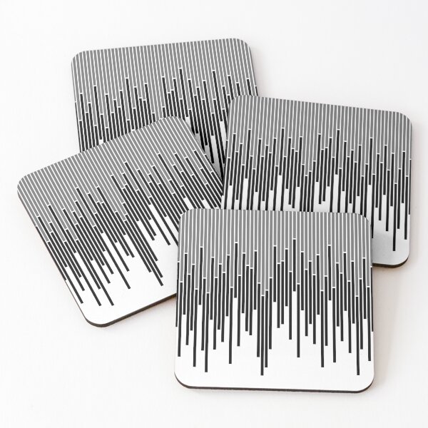 Item preview, Abstract geometric pattern - gray designed and sold by K.S ART.