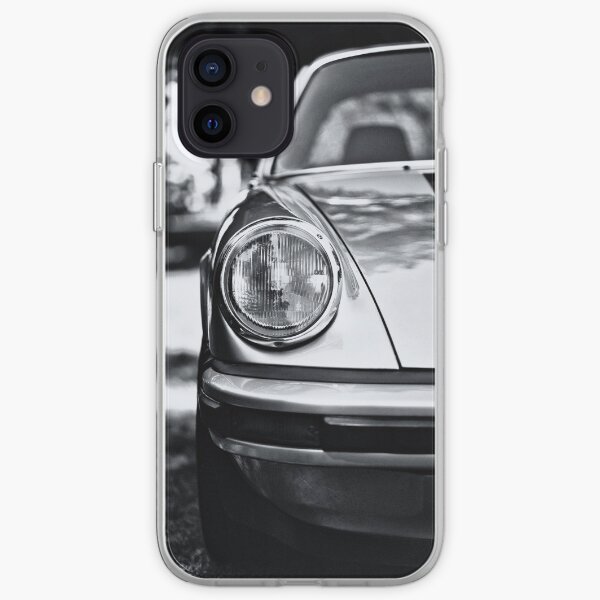 Porsche 911 Targa - half front view iPhone Soft Case