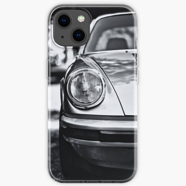 Porsche 911 Targa - half front view iPhone Soft Case