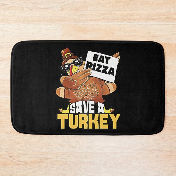Item preview, Save A Turkey Eat Pizza designed and sold by csoDesign.