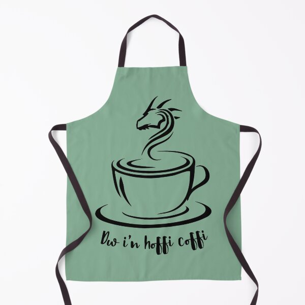 Item preview, Dw i'n hoffi coffi I like coffee line art designed and sold by Lick-Design.