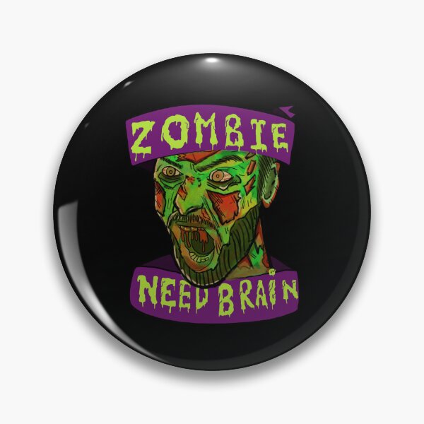 Item preview, Screaming zombie need brain designed and sold by X1810x.