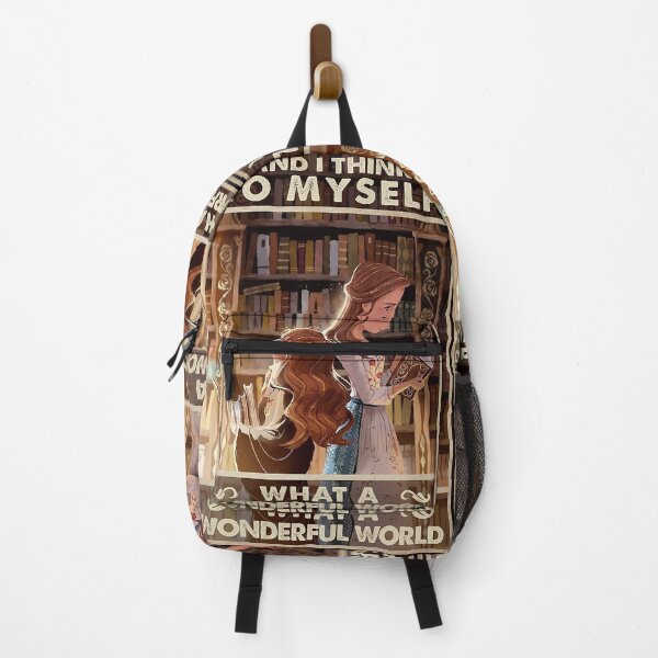 Item preview, AND I THINK TO MYSELF - WHAT A WONDERFUL WORLD books lover designed and sold by SEANPARKERAU.