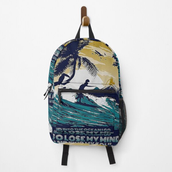 Item preview, And Into The Ocean I Go surfing lover designed and sold by ADAMANDREWSAU.