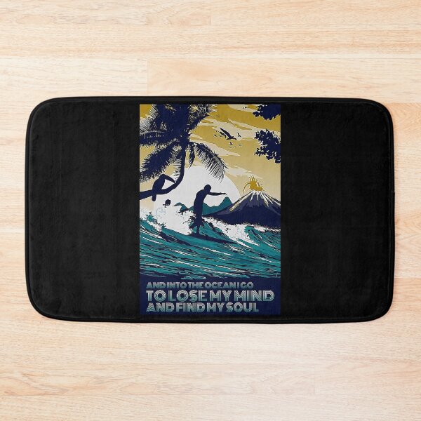 Item preview, And Into The Ocean I Go surfing lover designed and sold by ADAMANDREWSAU.