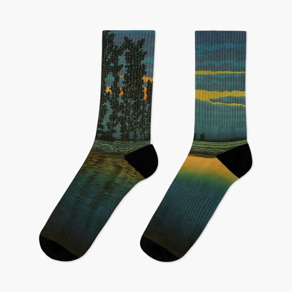 Item preview, Sundown at Fuhin - Nature Landscape designed and sold by Kijiermono.