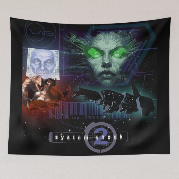 Item preview, System Shock 2 Custom Poster Art designed and sold by LGSmerch.