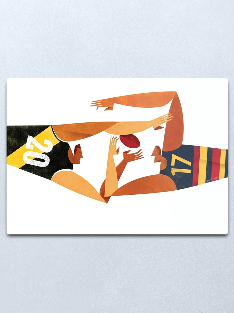 Alternate view of AFL Grand Final Richmond v Adelaide Metal Print
