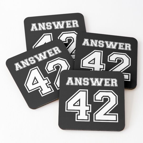 Item preview, 42 - Answer designed and sold by robotrobotROBOT.