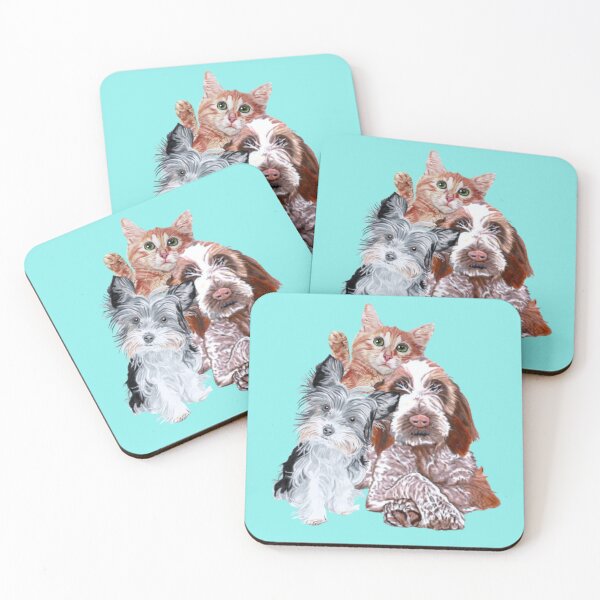 Item preview, Pet Collage - two dogs, one cat #6 designed and sold by daveand65.