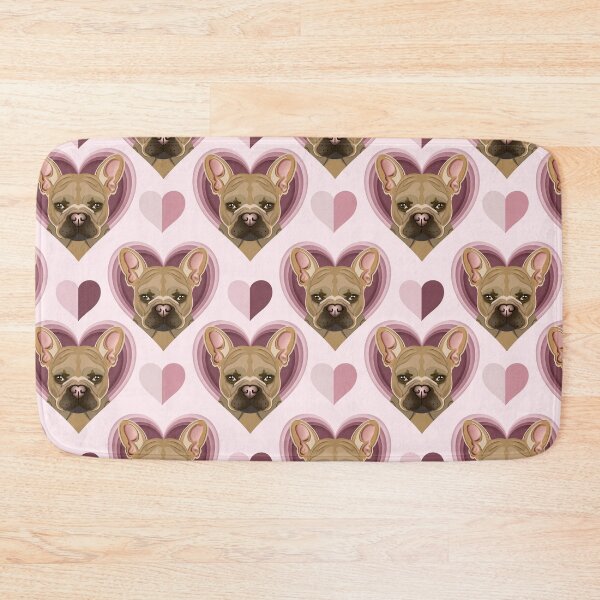 Item preview, French Bull Dog Hearts designed and sold by SharPeiArt.