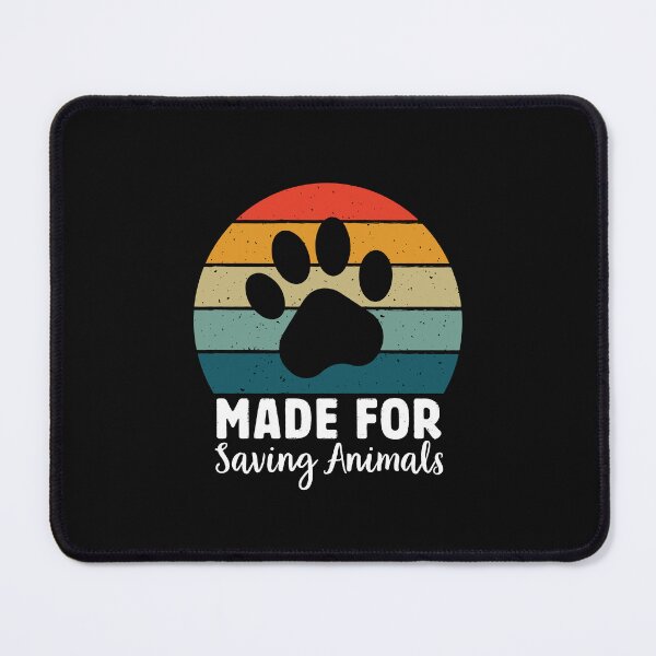 Item preview, Made for saving animals cute retro pet paw Made for Veterinarian designed and sold by Majesticoo.