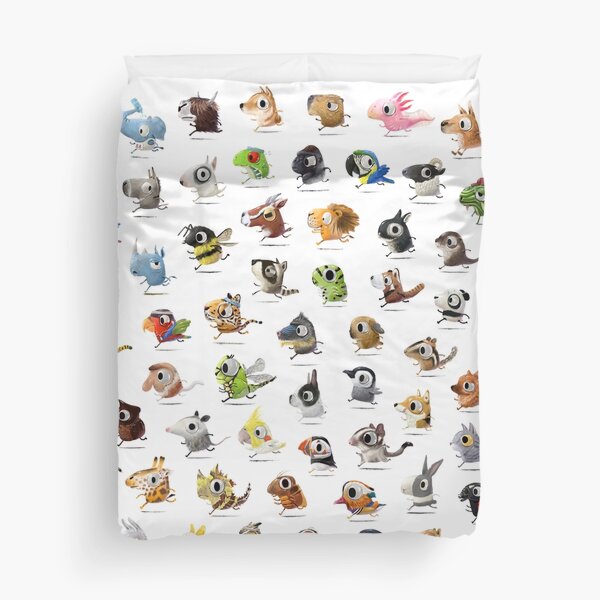Marathon Animals Duvet Cover