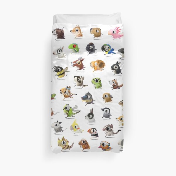 Marathon Animals Duvet Cover