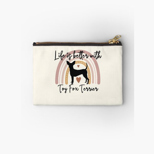 Item preview, Toy Fox Terrier Dog Rainbow Aesthetic Boho designed and sold by rafaeltto.